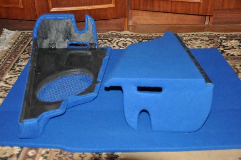 Карпет  акустический 1м х 1,5м синий    фото 3