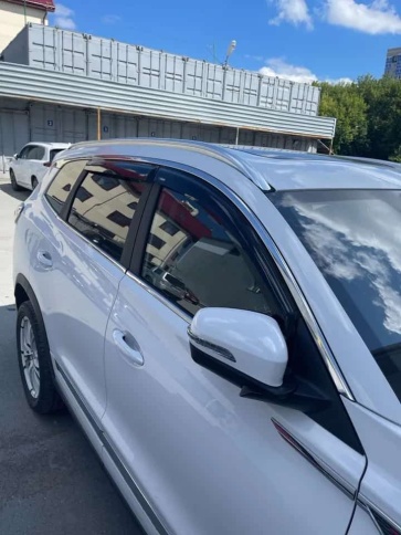 VAD  Дефлекторы на окна Ветровики Chery Tiggo 8 Pro Max c 2022 по 2025г Чери Тигго 8 Pro 2021-2024г  фото 6