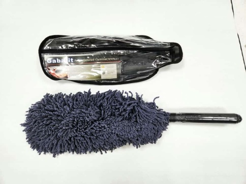 Gabarit  щетка для удаления пыли микрофибра восковая пропитка чехол серая 70см   фото 1