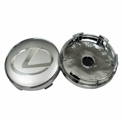 Колпачок ступицы Lexus 60/57 серебро TechLine КиК Слик NZDK 030 фото 3