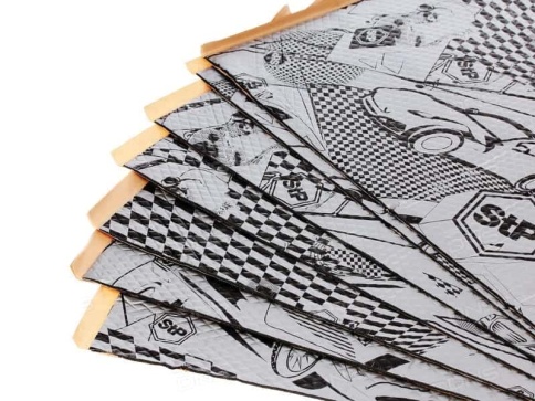 STP GB20  вибропласт толщина 2мм 470х750мм 60 микрон    фото 1