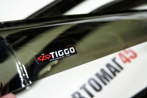 VAD  дефлекторы окон Chery Tiggo T11 Чери Тигго Т11 2005-2013г 2013-2016г комплект 4шт    фото 3