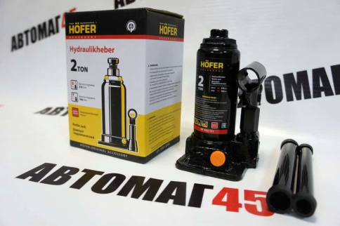 Hofer  домкрат 2т гидравлический высота 160-310мм    фото 6