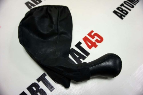 Skyway  Ручка КПП с чехлом ВАЗ 2101 2107 экокожа черная    фото 2