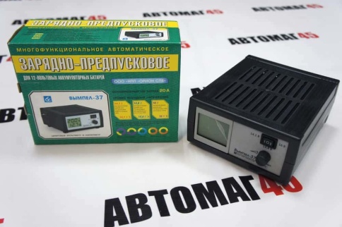 Вымпел-37 З/У для АКБ 20А до 200а/ч Автомат ЖК дисплей Предпусковой запуск оригинал гарант 1год фото 1