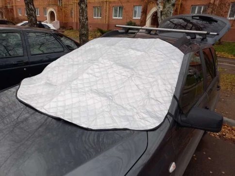 Carius накидка защитная от наледи и солнца на лобовое стекло 183см х 116см    фото 4