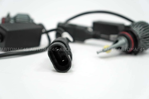 C8  чип СОВ LED 2шт HIR2 (9012) 12В 20W 6000К 2400Lm гарантия 1мес    фото 4