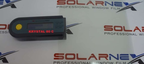 Solarnex Krystal 80C  Атермальная тонировочная пленка 80% серо-зеленая 1,5м х 1м от 0,5м   фото 2