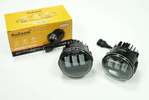 Ruzoom  Фары п/туманные Nissan Infinity LED 40W 4000LM 6000K без ушей 2шт гарантия 3 мес фото 2