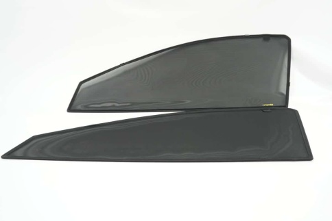 Шторкофф  каркасные шторки на магнитах Hyundai Solaris Солярис 2011-2017г передние 2шт премиум 5% фото 3