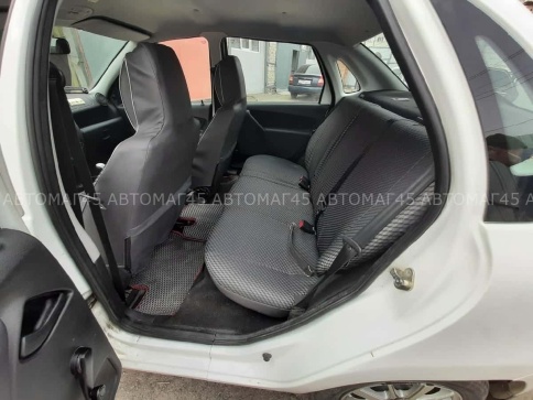 Авточехлы  Лада Granta Гранта  1/1 с 08.2018г жаккард серый    фото 9