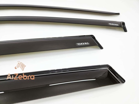 VAD  дефлекторы окон Haval F7 Хавал F7 2018-2024г  комплект 4шт    фото 2