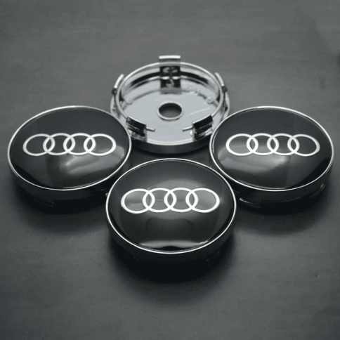 Колпачок ступицы Audi 60/57 черный Tech Line кик слик NZDK 009 фото 5