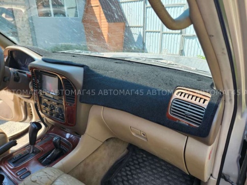 Накидка на панель Toyota Land Cruisеr LC Тойота Ленд Крузер J100 1998-2007г карпет  фото 5