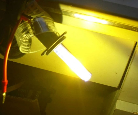 Carprofi  лампа ксеноновая HB4 3000K Dark Yellow на керамической основе гарантия 14дн   фото 3