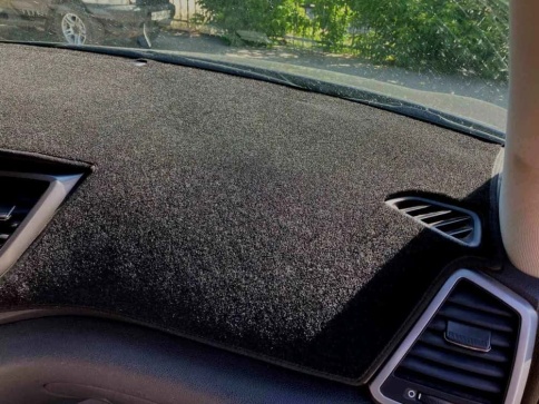 Накидка на панель Hyundai Tucson Хендай Туксон кузов TL 2015-2018г до рестайлинг карпет  фото 4