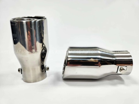 Насадка  на глушитель №672 сталь    фото 4