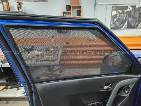 TLT  каркасные шторки на магнитах Hyundai Creta Крета 2015-2021г стандарт сетка передние 2шт 10% фото 9