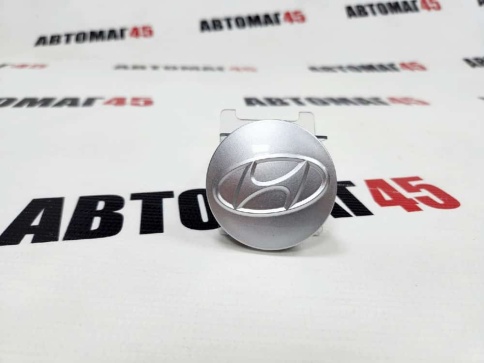 Колпачок ступицы Hyundai 60/57 серебро TechLine Кик Слик (198792) фото 2