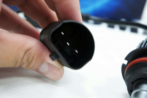 C8  чип СОВ LED 2шт HB1 (9004) 12В 20W 6000К 2400Lm гарантия 1мес    фото 3