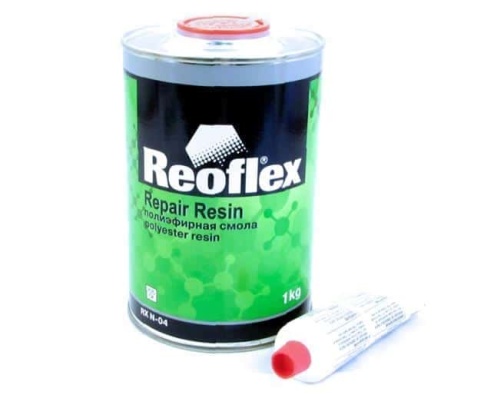 Reoflex  полиэфирная смола 2К 1кг и отвердитель фото 2