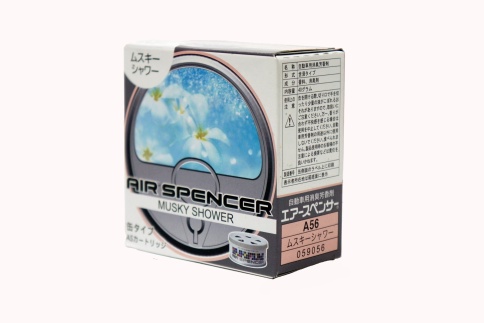EIKOSHA Air Spencer  ароматизатор на панель меловой Musky Shower мускусный дождь Япония A-56  фото 2