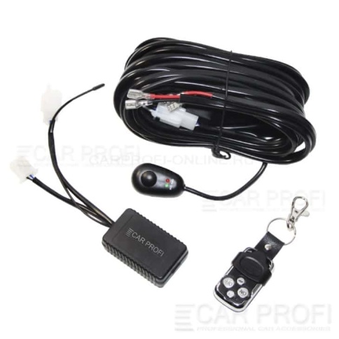 Комплект  для подключения фар функция стробоскопа без пульта 2 выхода до 180W    фото 14