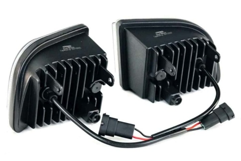 SALMAN  Фары п/туманные Chevrolet Lacetti седан универ LED 50W 4800LM 6000K 2шт гарантия 6 мес фото 3