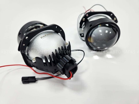 Ruzoom AS002 2.5 светодиодные Би-Led линзы 2.5" 9-16V 30W/40W 6000K 3800Lm 2шт гарантия 12 месяцев фото 5