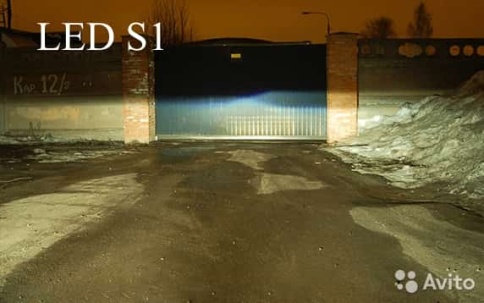 S1  чип CSP LED 2шт H11 12В 18W 6000К 2000Lm гарантия 1мес    фото 5