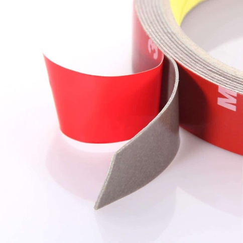 3M MTF  скотч двухсторонний профессиональный серый 12ммх5м    фото 3