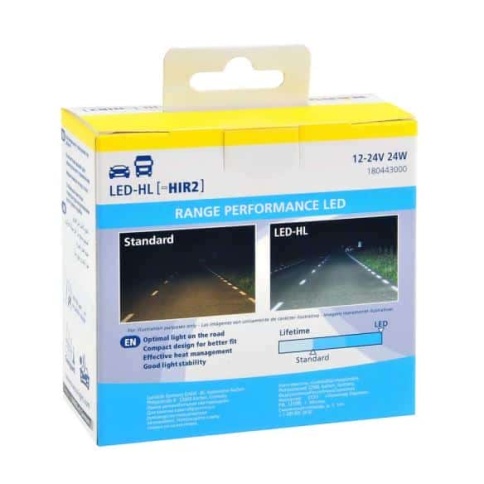 Narva LED лампы HIR2 9012  Range Perfomance 12В 24W 6500K фото 2