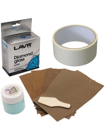 LAVR Алмазная  полироль фар Diamond Glass 20мл    фото 6