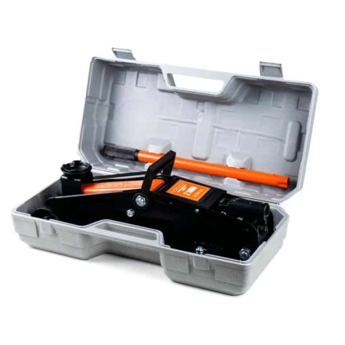 KINGQUEEN  домкрат 2т гидравлический подкатной высота 125-300мм    фото 3