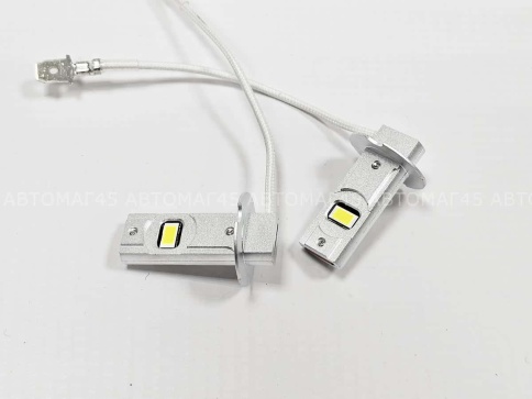 Ruzoom YJ-C7 светодиодные лампы LED 2шт H3 10-16В 14W 6000K 4000Lm гарантия 6мес    фото 5