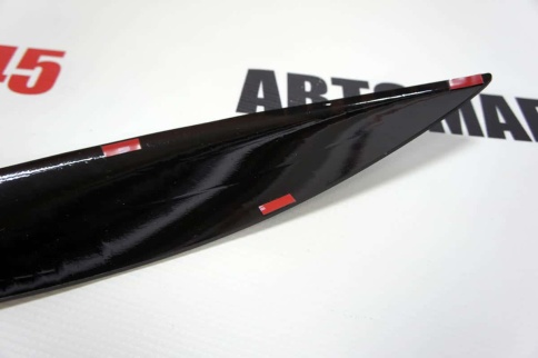 Реснички накладки на фары Chevrolet Lanos Шевроле Ланос 2шт    фото 5