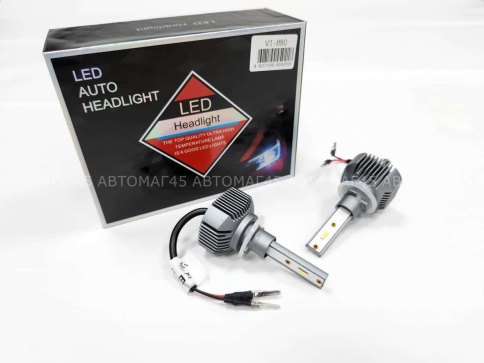 C2R V1 чип CSP LED 2шт H27 880 881 12В 6000К 2000Lm гарантия 4мес    фото 1