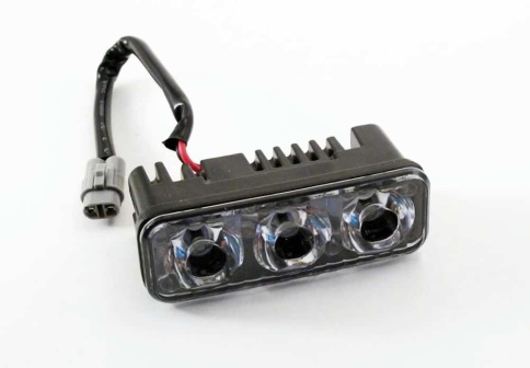 Вымпел  дневные ходовые огни 3 диода DRL-HT3-18W 2шт гарантия 6мес    фото 5