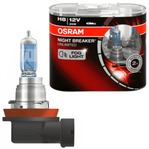Osram  лампа H8 Night Breaker UNLIMITED 12V 35W 2шт    фото 3