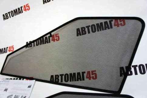 BRENZO  каркасные шторки на магнитах Kia Seltos Киа Селтос 2019-2022г передние 2шт стандарт 10%    фото 3