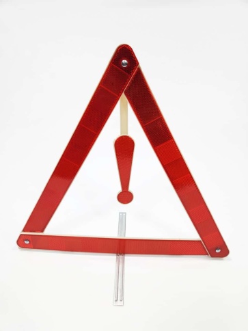 Автомикс  знак аварийной остановки картон 39х39см    фото 1