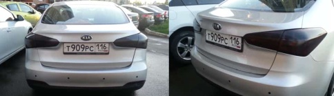 Kudo  лак Черный тонировочный для фонарей аэрозоль 520мл    фото 2