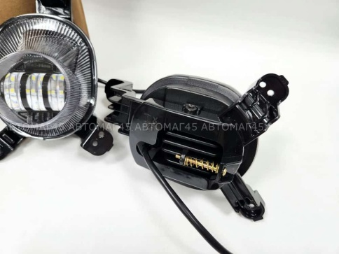 SALMAN  Фары п/туманные 3 линзы Kia Rio Киа Рио 2017-2022г LED 50W 2шт гарантия 6мес  фото 6