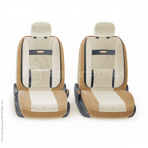 Autoprofi  COMFORT  чехлы ортопедические универсальные бежевые 11 предметов    фото 2