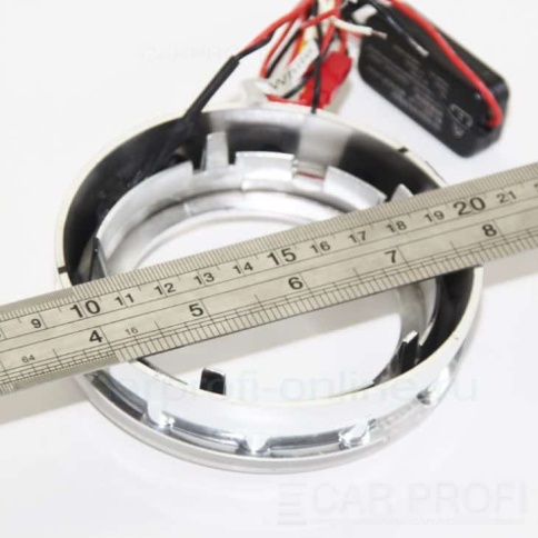 Carprofi  маска для билинзы 3.0"LED CREE RING    фото 4