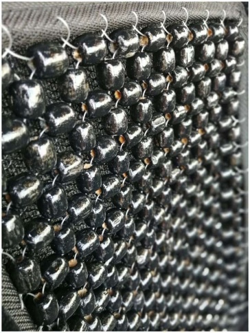 PSV  накидка на сиденье шариковый массажер черная    фото 6