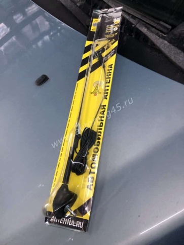 Триада-ВА 63-01  антенна наружная врезная поворотная прямой пруток 40см    фото 2