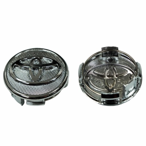 Колпачок ступицы Toyota 57/51 серебро TC-012A  фото 2