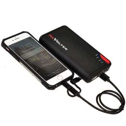 Revolter  пуско-зарядное устройство автомат 6000мАч 300А    фото 3