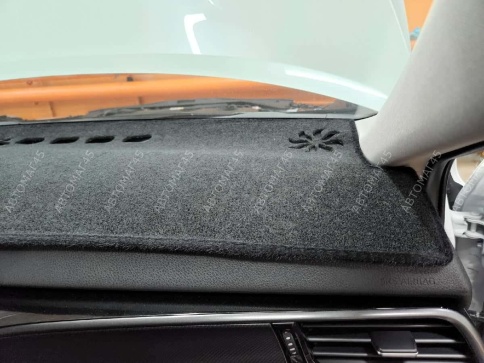 Накидка на панель Toyota Camry Тойота Камри V70 2017-2022г карпет  фото 6